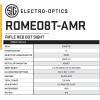 imageSIG SAUER ROMEO8TAMR Red Dot Sight SOR8T101  1x40mm QBCD 20 MSAR Reticle  UltraDurable Waterproof Tactical Optic for Rifle with Flip Covers MOTAC MILSTD810 ampamp 15 Brightness Settings
