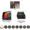 imageSIG SAUER ROMEO8TAMR Red Dot Sight SOR8T101  1x40mm QBCD 20 MSAR Reticle  UltraDurable Waterproof Tactical Optic for Rifle with Flip Covers MOTAC MILSTD810 ampamp 15 Brightness Settings