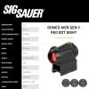 imageSIG SAUER RomeoMSR GEN II 1x20mm 2 MOA Red Dot Sight ampamp JULIET5MICRO 5x24mm Magnifier Combo Kit  Durable Waterproof Fogproof Rifle Shooting Optic Package