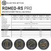 imageSIG SAUER RomeoRS PRO Reinforced Steel 8 Brightness Modes Pistol Dot Sight with Aspherical Glass Lens  Compatible with Optic Ready P320 P226 ampamp P229  Red DotGreen Dot OptionsBlack Housing