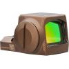 imageSIG SAUER RomeoX Compact PistolMounted Red Dot Sight  Rugged Durable Aluminum Lightweight Waterproof MOTAC Micro Open Reflex Sight with 15 Illumination SettingsFlat Dark Earth
