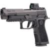 imageSIG SAUER RomeoX PRO PistolMounted Red Dot Sight  Durable Aluminum Lightweight Waterproof MOTAC Miniature Open Reflex Sight with 15 Illumination SettingsBlack