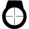imageSIG SAUER WHISKEY4 2510X42mm 30mm Tube F2  Second Focal Plane Riflescope  Durable Lightweight Precise Waterproof Fogproof Black Hunting Rifle Scope  FlipBack Lens Caps ampamp Throw Lever IncludedHellfire Quadplex Reticle  Illuminated