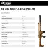 imageSig Sauer MCX Gen 2 177 Caliber 30rd CO2Powered SemiAuto Pellet Air Rifle  Accurate HighPerformance Airgun for Shooting Training ampamp PracticeFDE