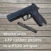 imageSig Sauer P320 CO2 Air Pistol Magazine 177 Caliber 20 Rounds  Rugged Durable Air Gun Accessory 2Pack