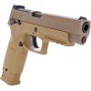imageSig Sauer P320 M17 CO2Powered 177 Cal SemiAutomatic Air Pistol with 20rd Pellet Magazine Included