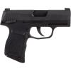 imageSig Sauer P365 45mm Steel BB Cal CO2Powered SemiAutomatic Air Pistol  20rd BB Magazine ampamp Green High Visibility 3Dot Fixed Sights Included