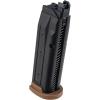 imageSig Sauer ProForce 21Round Airsoft Magazines Compatible with P320 M18 Air Guns  Green Gas Housing  Tan or Black Base PlateTan Plate
