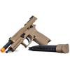 imageSig Sauer Proforce 6mm BB Caliber Metal Slide Construction with Full BlowBack Action 21rd M17 Airsoft Pistol Coyote TanCO2 Power Source