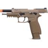 imageSig Sauer Proforce 6mm BB Caliber Metal Slide Construction with Full BlowBack Action 21rd M17 Airsoft Pistol Coyote TanCO2 Power Source