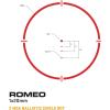 imageSig Sauer ROMEO4S 1x 20 mm Tactical Solar Powered Shooting Targeting Waterproof Closed Red Dot Sight2 MOA Red Dot Ballistic Circle Dot