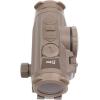 imageSig Sauer ROMEO4TPRO 1x20mm Red Dot Sight  Red Quad Ballistic Circle Dot Reticle 05 MOA BlackFDEFDE