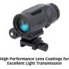 imageSig Sauer ROMEO5XDR 1x20 mm 2 MOA Red Dot Sight ampamp Juliet5Micro 5X Magnifier Combo  Compact Rugged Durable Waterproof Gun Optics