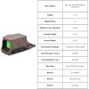 imageSig Sauer ROMEOM17 1x24mm Reflex Red Dot Sight  15 Brightness Settings 50000 Hours Runtime Magnetic Activation Motion Activated IlluminationCoyote