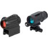 imageSIG SAUER RomeoMSR GEN II 1x20mm 2 MOA Red Dot Sight ampamp JULIET5MICRO 5x24mm Magnifier Combo Kit  Durable Waterproof Fogproof Rifle Shooting Optic Package