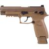 imageSig Sauer P320 M17 CO2Powered 177 Cal SemiAutomatic Air Pistol with 20rd Pellet Magazine Included