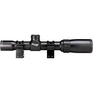 imageSIG SAUER AIR T4 14x24mm 1Inch Aluminum Tube Durable Adjustable Shooting Aiming Airsoft Air Gun Scope MilDot Reticle Picatinny Scope Rings Included