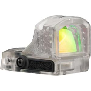 imageSIG SAUER RomeoRS Compact Reinforced Steel 8 Brightness Modes Gun Dot Sight with Aspherical Glass Lens  Compatible with Optic Ready P365  Red DotGreen Dot OptionsClear Housing