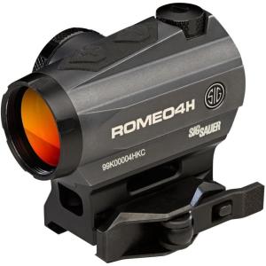 imageSIG SAUER RomeoRS PRO Reinforced Steel 8 Brightness Modes Pistol Dot Sight with Aspherical Glass Lens  Compatible with Optic Ready P320 P226 ampamp P229  Red DotGreen Dot OptionsGraphite