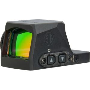 imageSIG SAUER RomeoX Enclosed PRO PistolMounted Red Dot Sight  Rugged Durable Aluminum Lightweight Waterproof Miniature MOTAC Reflex Sight with 15 Illumination Settings6 MOA Red Dot  Black