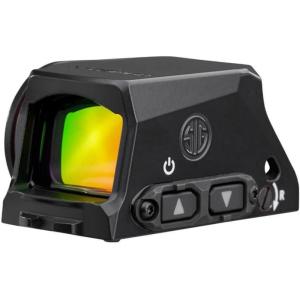 imageSIG SAUER RomeoX SIGLOC PRO Red Dot Sight  Compact Enclosed Pistol Optic with 5Point Mounting ampamp MOTAC  20K Hour Runtime 15 Brightness Settings ampamp CoWitness Height DesignBlack