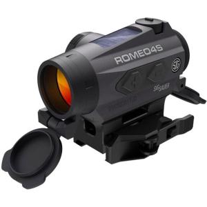 imageSig Sauer ROMEO4S 1x 20 mm Tactical Solar Powered Shooting Targeting Waterproof Closed Red Dot Sight2 MOA Red Dot Ballistic Circle Dot