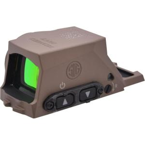 imageSig Sauer ROMEOM17 1x24mm Reflex Red Dot Sight  15 Brightness Settings 50000 Hours Runtime Magnetic Activation Motion Activated IlluminationCoyote