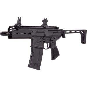 imageSig Sauer Rattler 45mm CO2 Steel BB Gun 30 rd Mag Flipup Sights SemiAuto ampamp 3 rd Burst AIRRattlerBB