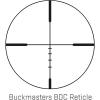 imageSIG SAUER Buckmasters 39x40mm 1quot Tube Second Focal PlaneSFPF2 Durable Shockproof Waterproof Fogproof Black RiflescopeBuckmasters BDC NonIlluminated Reticle