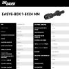 imageSIG SAUER EASY6BDX 16x24mm LPVO Scope with Integrated BDX Ballistic Data Xchange  Compact Lightweight Waterproof Rifle Scope with 30mm Maintube