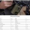 imageSIG SAUER KILO6K HDX Tactical Hunting Lightweight High Accuracy Up to 6000 Yards Reflective Range Bluetooth Multiple Modes Laser Binocular Rangefinder  Circle Reticle  Options10x42mm
