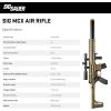 imageSIG SAUER MCX 177 CO2 Air Rifle with 14x24 Scope Tan ampamp Black