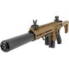 imageSIG SAUER MCX CO2Powered SemiAutomatic 177 Caliber Pellet Air Rifle with FlipUp Front ampamp Rear Sights