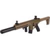 imageSIG SAUER MCX CO2Powered SemiAutomatic 177 Caliber Pellet Air Rifle with FlipUp Front ampamp Rear Sights