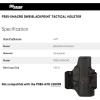 imageSIG SAUER P365 XMacro OWB BlackPoint Tactical RightLeft Hand Lightweight Durable WeatherResistant Adjustable Concealed Carry Hip Handgun HolsterLeft