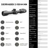 imageSIG SAUER SIERRA6BDX 318x44mm 30mm Maintube F2  Second Focal Plane Riflescope with Integrated BDX Ballistic Data Xchange 20  Compact Lightweight Durable Waterproof Fogproof Hunting Rifle Scope