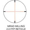 imageSIG SAUER TangoMSR 212x44mm 34mm Tube F1First Focal Plane HighMagnification Durable Shockproof Waterproof Fogproof Black Hunting Riflescope  Lens Covers ampamp 34mm AlphaMSR 1232quot Mount IncludedMRAD Milling 20 Illuminated Reticle