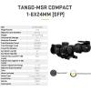 imageSIG SAUER TangoMSR Compact LPVO 16x24 30mm Tube Second Focal PlaneSFPF2 Shockproof Waterproof Tactical Riflescope  Illuminated BDC6 Reticle AlphaMSR Mount FlipBack Caps Included SOTMC61000