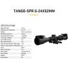 imageSIG SAUER TangoSPR 624x52mm 30mm Tube Second Focal PlaneSFPF2 Shockproof Waterproof Fogproof Tactical Riflescope  MOA BDC1 Reticle FlipBack Caps ampamp Throw Lever Included SOTS46000