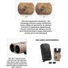 imageSIG SAUER ZULU6 HDX PRO 14x50mm Waterproof Fogproof Durable FDE Image Stabilized Hunting Binoculars Multicoated AntiGlare Lenses Up to 40 Hours Runtine Carrying Case ampamp Carrying Strap Included14x50 mm