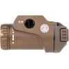 imageSig Sauer Foxtrot1X 450 Lumens Compact Durable Tactical RailMounted Handgun Flashlight with Ambidextrous PushButton Side Switches BlackFDE
