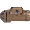 imageSig Sauer Foxtrot1X 450 Lumens Compact Durable Tactical RailMounted Handgun Flashlight with Ambidextrous PushButton Side Switches BlackFDE