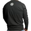 imageSig Sauer Mens Long Sleeve Crew Neck Tee  Lightweight Breathable Cotton Casual Everyday Active Shooting Logo TShirtBlack