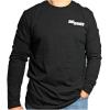 imageSig Sauer Mens Long Sleeve Crew Neck Tee  Lightweight Breathable Cotton Casual Everyday Active Shooting Logo TShirtBlack