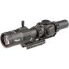 imageSig Sauer TangoMSR FFP 16X24mm Waterproof FogProof Rugged Tactical Hunting Scope  Illuminated MSR BDC6 Reticle 05 MOA Capped Black W 1535 Mount