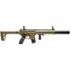 imageSIG SAUER MCX CO2Powered SemiAutomatic 177 Caliber Pellet Air Rifle with FlipUp Front ampamp Rear Sights