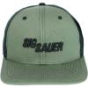 imageSig Sauer Unisex 3D Logo Adjustable Breathable Mesh Panels Casual Sports Outdoor Shooting Hunting Military Green Trucker Hat