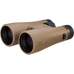 imageSIG SAUER Canyon HD Durable Fogproof Waterproof IPX7 Rated TripodAdaptable Hunting Binoculars with Multicoated Lenses Harness Strap Covers ampamp Case Included Flat Dark Earth  12x50mm12 x 50 mm