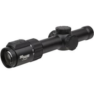 imageSIG SAUER EASY6BDX 16x24mm LPVO Scope with Integrated BDX Ballistic Data Xchange  Compact Lightweight Waterproof Rifle Scope with 30mm Maintube