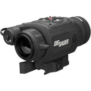 imageSIG SAUER Echo CV25 Compact 5quot Waterproof Thermal ClipOn Device  BDX 20 and a Quick Disconnect Mount  ParallaxFree Eyepiece SOEC22100